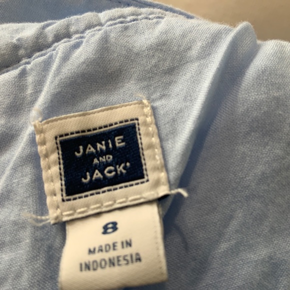 Janie & Jack Pale Blue Top - Picture 5 of 5
